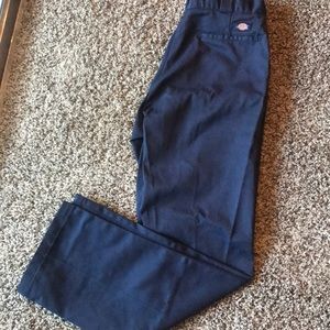 Navy Dickies work pants